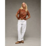 AE Ex-Boyfriend Halloween Graphic T-Shirt - Amber Brown