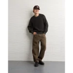AE Fisherman Crew Neck Sweater - Black Wash