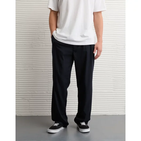 AE Flex Loose Trouser Pant - Navy