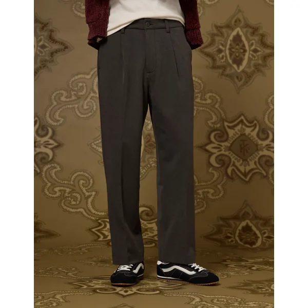 AE x Tru Kolors Loose Crop Trouser - Medium Brown