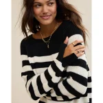 Aerie Bistro Sweater - True Black
