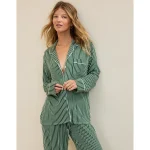 Aerie Real Soft® Pajama Shirt - Rugged Green