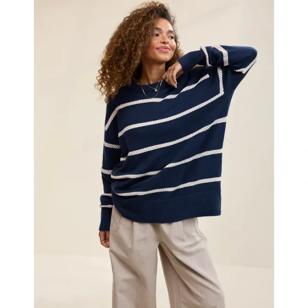 Aerie Softest Luxe Crew Sweater - Navy