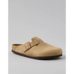 Birkenstock Men's Boston Soft Footbed Clog - Tan