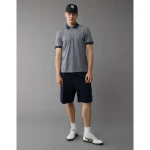 AE Club Pique Polo Shirt - Navy