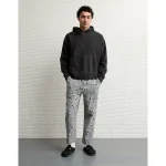 AE Snoopy Halloween Flannel Pant - Gray