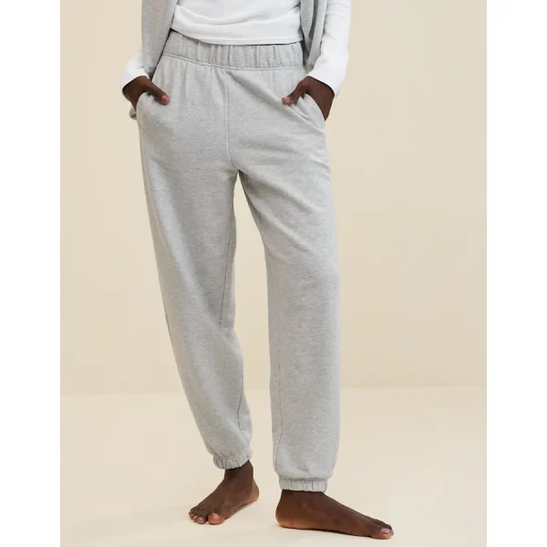 Aerie Jet Setter Jogger - Medium Heather Gray