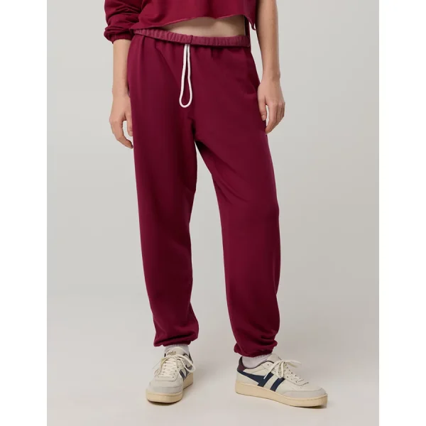 OFFLINE By Aerie OTT Fleece Jogger - Deep Cherry