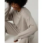 OFFLINE By Aerie OTT Seamed Crewneck Sweatshirt - Stone Harbor