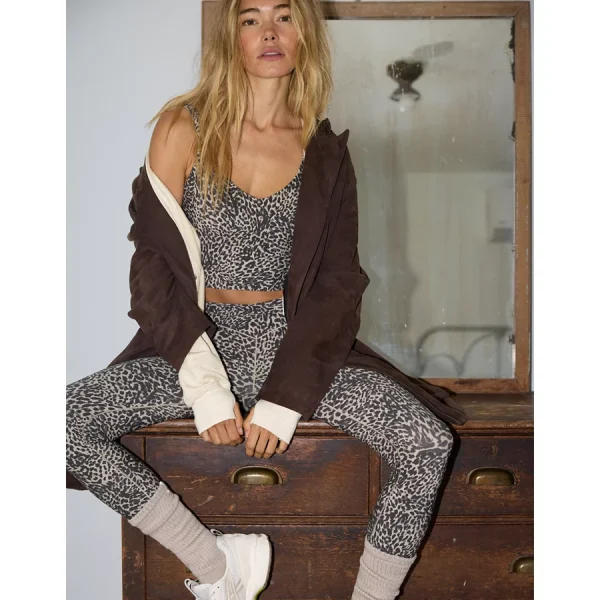 OFFLINE By Aerie Real Me XTRA High Waisted Legging - Stone