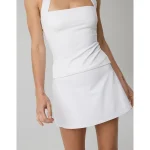 OFFLINE By Aerie Real Me XTRA Mini Skort - White