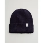 OFFLINE By Aerie Waffle Beanie - Navy
