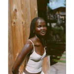 Superchill Seamless Waffle Bra Top - Soft Muslin