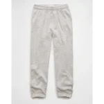 AE High-Waisted Jogger - Light Heather Gray
