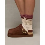 AE Luxe Platform Clog - Brown