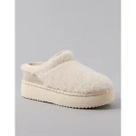 AE Sherpa Scuff Slide - Ivory