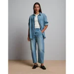 AE77 Premium Barrel Jean - Light Wash