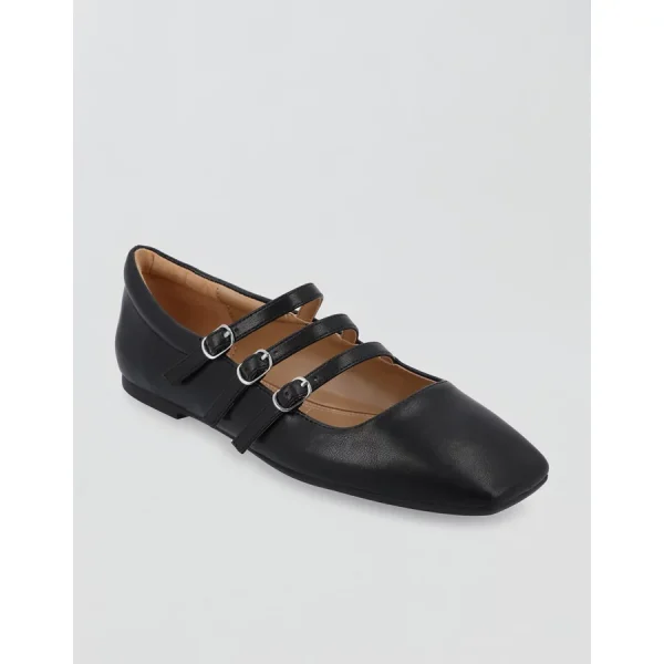 Journee Collection Women's Darlin Mary Jane Flat - Black