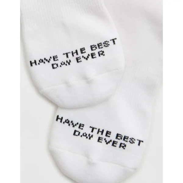 OFFLINE By Aerie Crew Sock - Air White