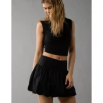 AE Bubble Mini Skirt - Black