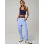 OFFLINE By Aerie Real Me Low Key Longline Sports Bra - Navy