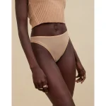 SMOOTHEZ Everyday High Cut Bikini Underwear - Sands
