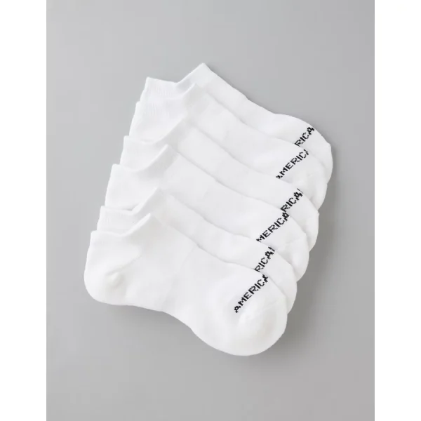 AE Low-Cut Socks 3-Pack - White