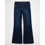 AE Stretch High-Waisted Flare Jean - Dark Dreams