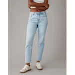 AE Strigid Mom Jean - Blue Breeze