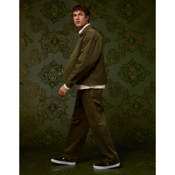 AE x Tru Kolors Loose Utility Trouser - Olive