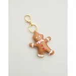 Aerie Bitten Gingerbread Bag Charm - Multi