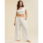 Aerie Dream Jersey Trouser PJ - Soft Muslin