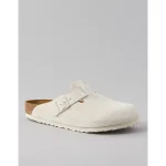 Birkenstock Men's Boston Soft Footbed Clog - Natural