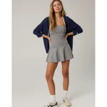 OFFLINE By Aerie OG Sunlight Mini Dress - Dark Heather Gray
