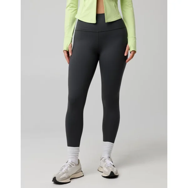 OFFLINE By Aerie The Hugger High Waisted Legging - Smoked Gray