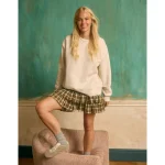 AE Everyday Luxe Crew Neck Sweatshirt - Sand