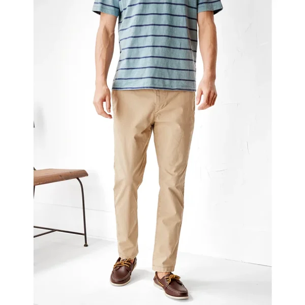 AE Flex Slim Lived-In Khaki Pant - Light Khaki