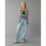 AE Open Stitch Cardigan - Grey