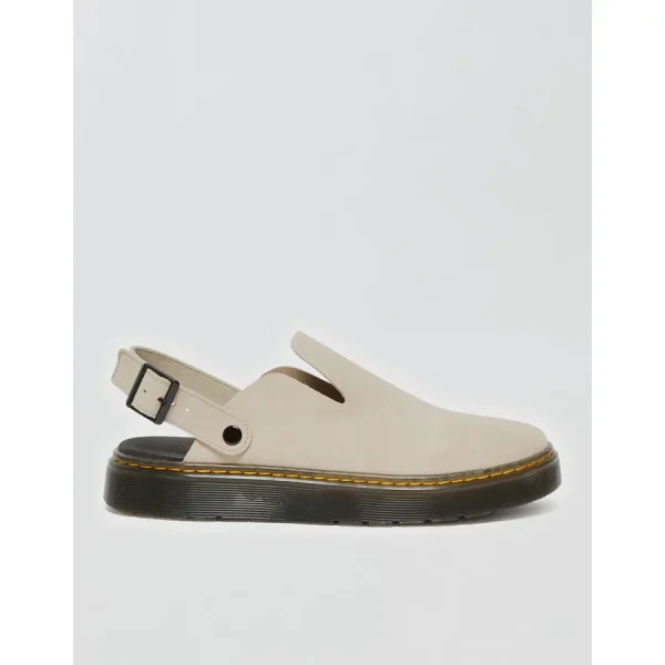 Dr. Martens Carlson Suede Slingback Mule - Natural