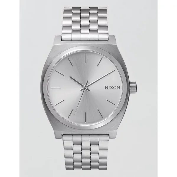 Nixon Time Teller Watch - Silver