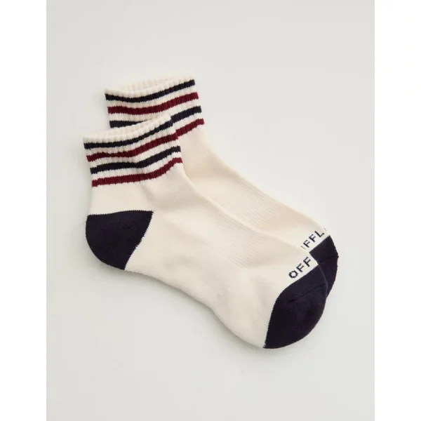 OFFLINE By Aerie Short Crew Socks - Natural