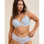 Sunnie Full Coverage Lightly Lined Bra - Eyelet Blue