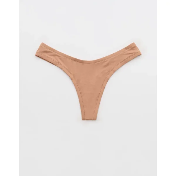 Superchill Modal Thong Underwear - Beach Dune