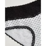 Superchill Vintage Lace Cotton Boybrief Underwear - Medium Heather Gray