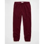 AE High-Waisted Jogger - Maroon