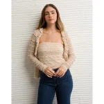 AE Lace Tube Top - Ballet Pink