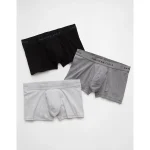 AEO Men's 3" Classic Boxer Brief 3-Pack - Multi