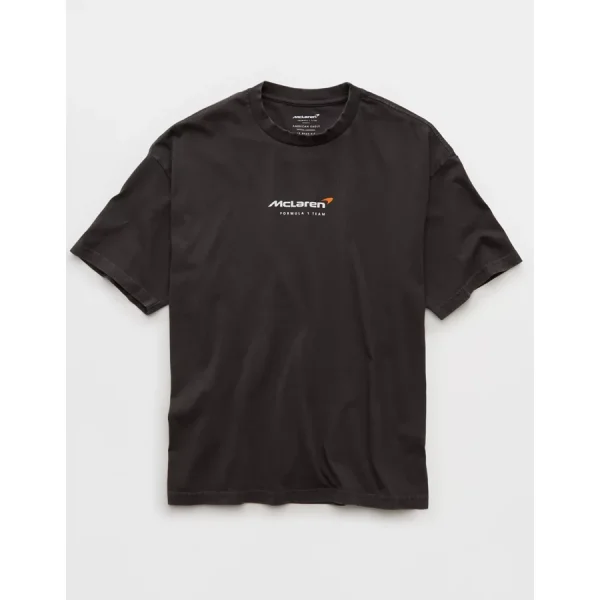 AE Boxy McLaren Graphic T-Shirt - Black