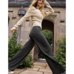 OFFLINE By Aerie Real Me XTRA High Waisted Trouser - Smoked Gray