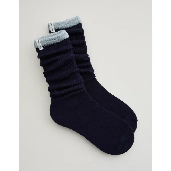 OFFLINE By Aerie Scrunch Socks - Royal Navy